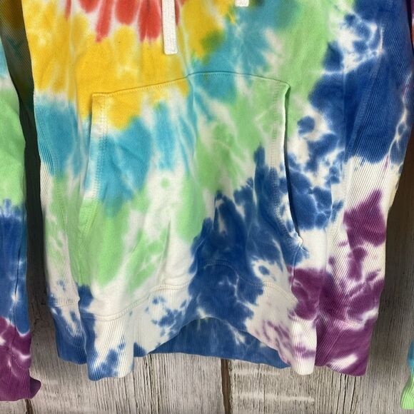 Spiritual Gangster x Peloton Limited Edition Tie Dye Hoodie Size M  297 - Picture 3 of 10